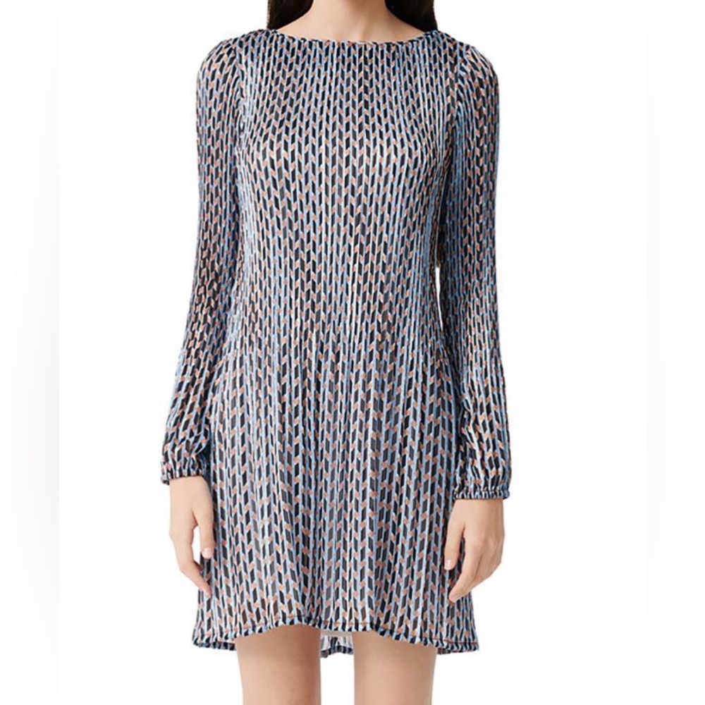 Maje rockilane short pleaded dress